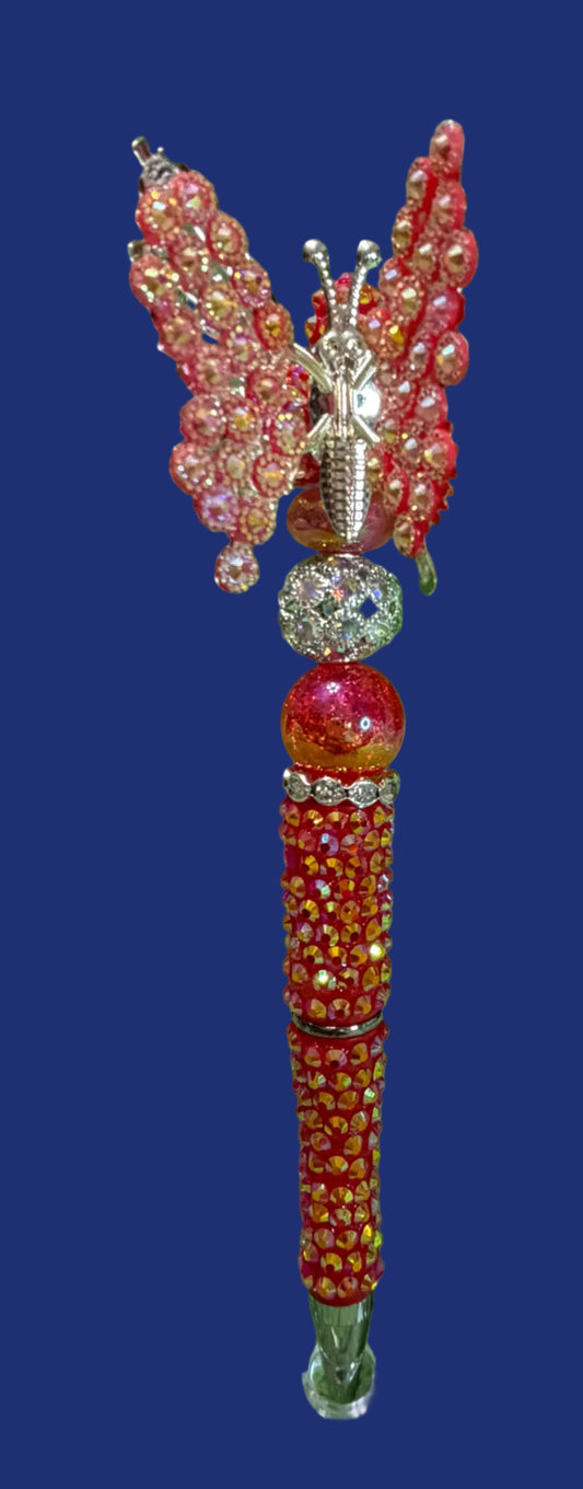 Handcrafted Butterfly pen