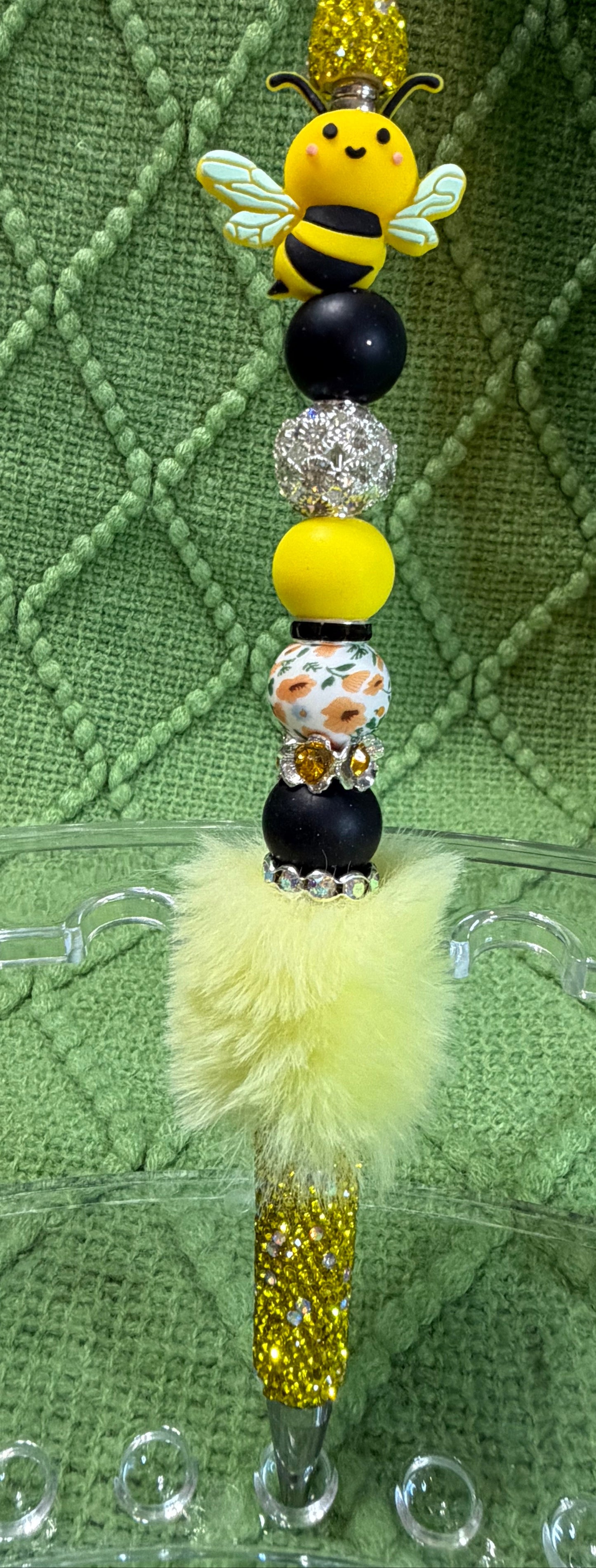 Fluff Buddy Handcrafted pen