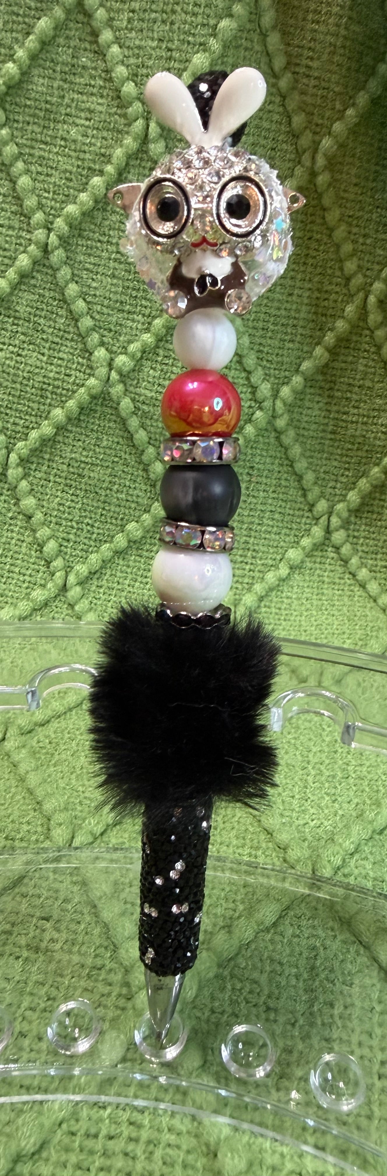 Fluff Buddy Handcrafted pen