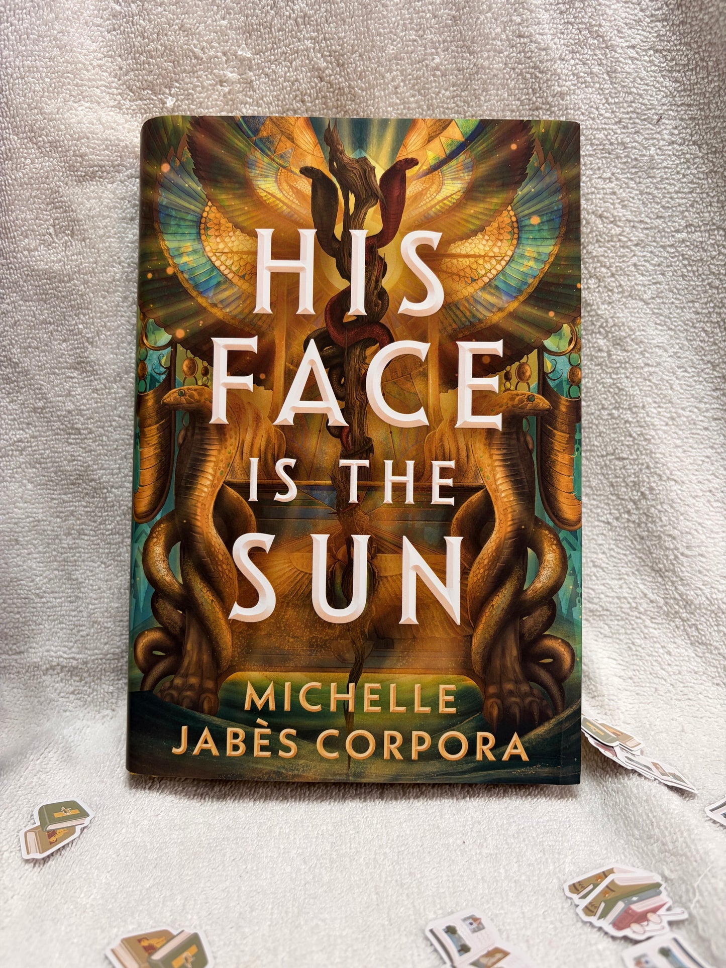 His face is the sun